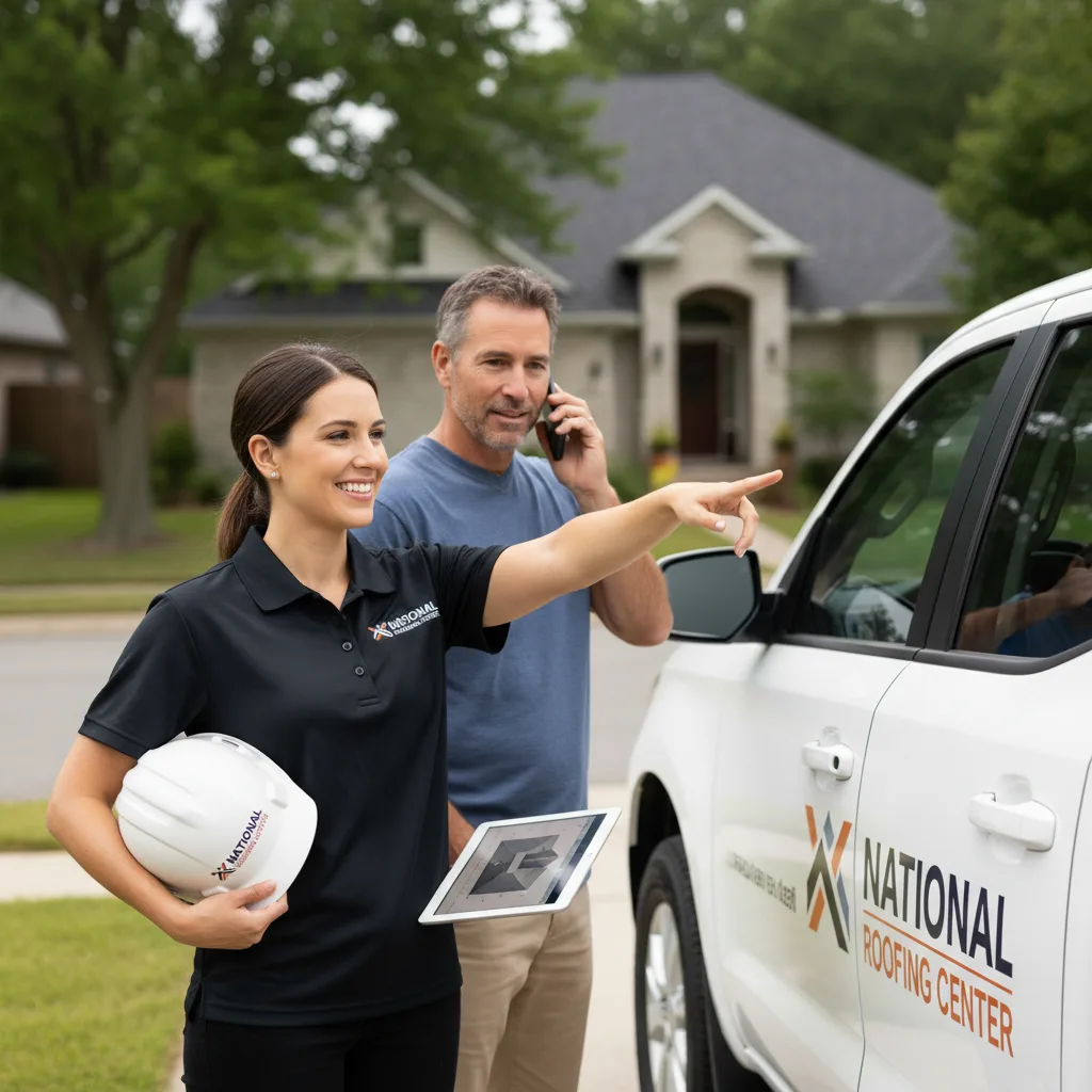 National Roofing Center customer support in Pleasant Lake